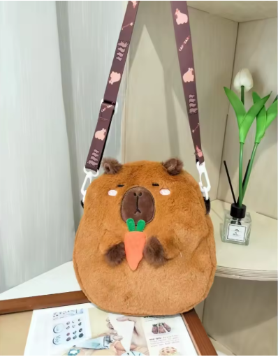 Bolsa Capivara Cenoura